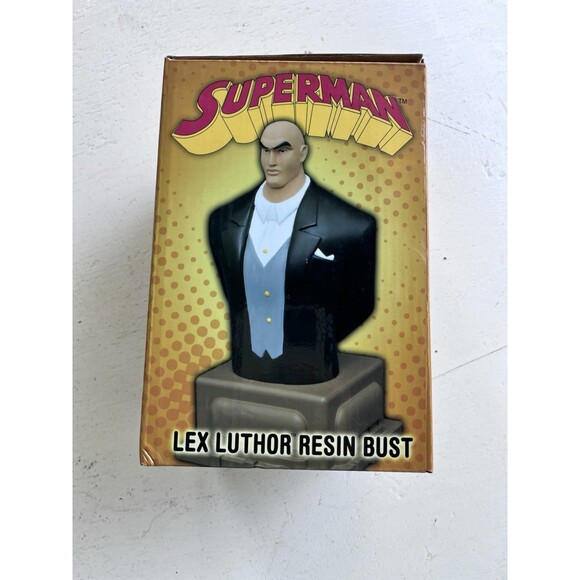 Dc Superman Animated Series Bust Lex Luthor Diamond Select Limited Edition - Picture 2 of 7